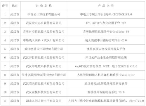 2024年湖北省公布首版次軟件產(chǎn)品及其獨(dú)立研發(fā)企業(yè)清單，涵蓋票務(wù)代理服務(wù)等領(lǐng)域